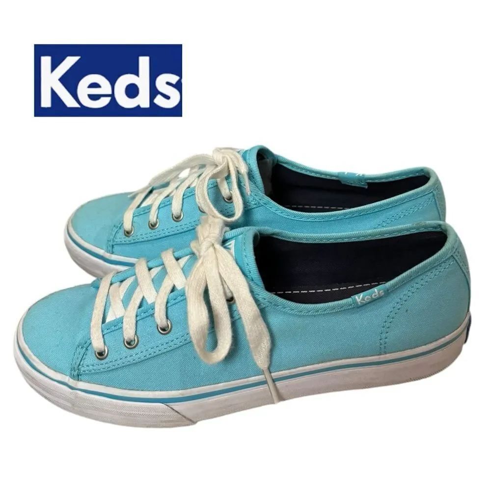 KEDS Women's Robin's Egg BlueâLace Sneakers 6